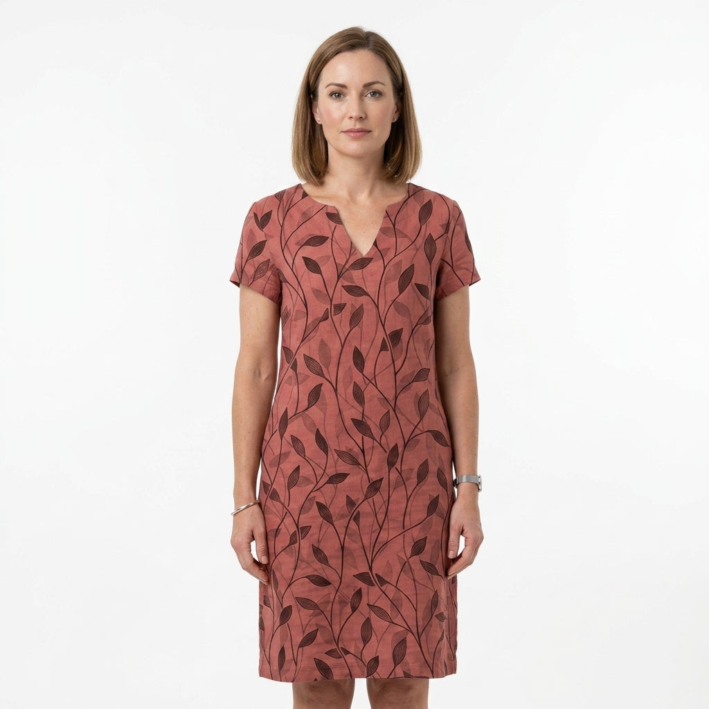 Lightweight Summer Midi Dress For Women