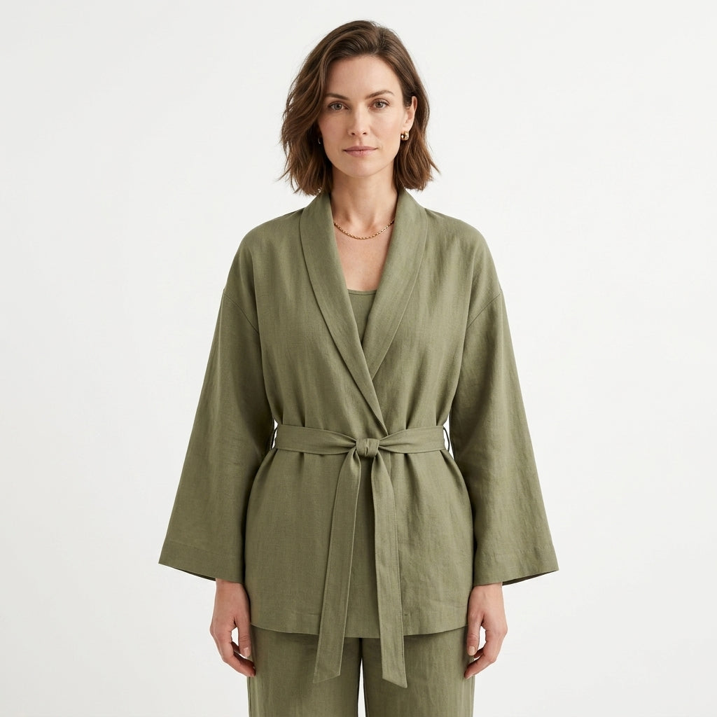 Kimono Style Two-Piece Summer Set For Women