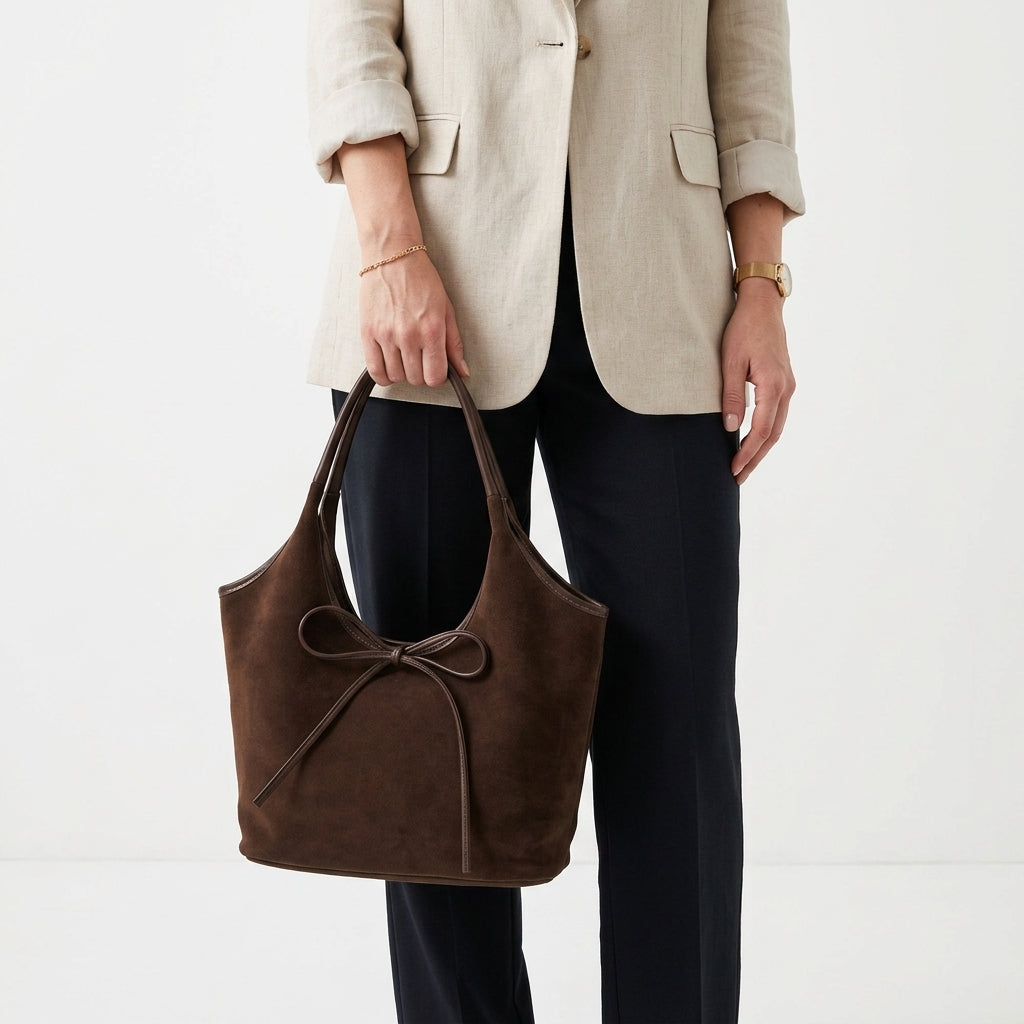 Bow Detail Shoulder Bag For Women