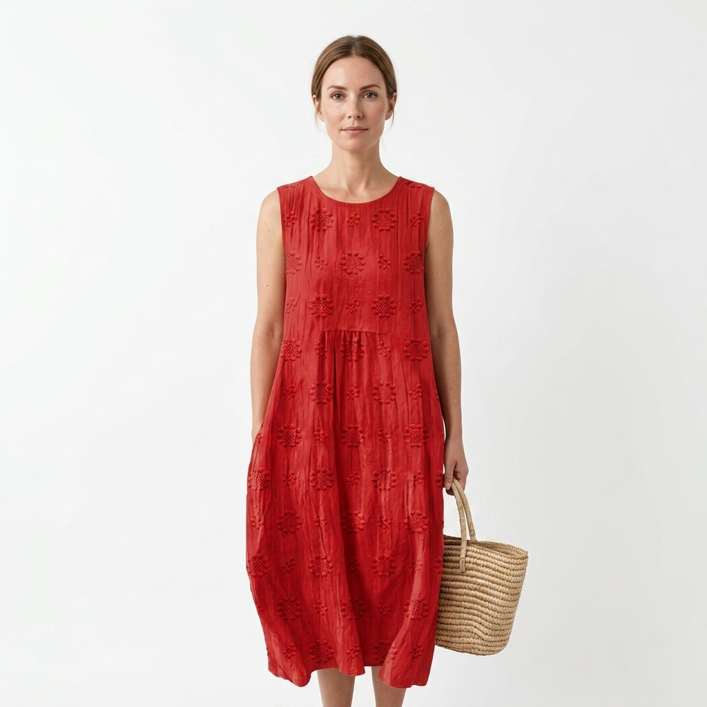 Floral A-Line Summer Dress For Women