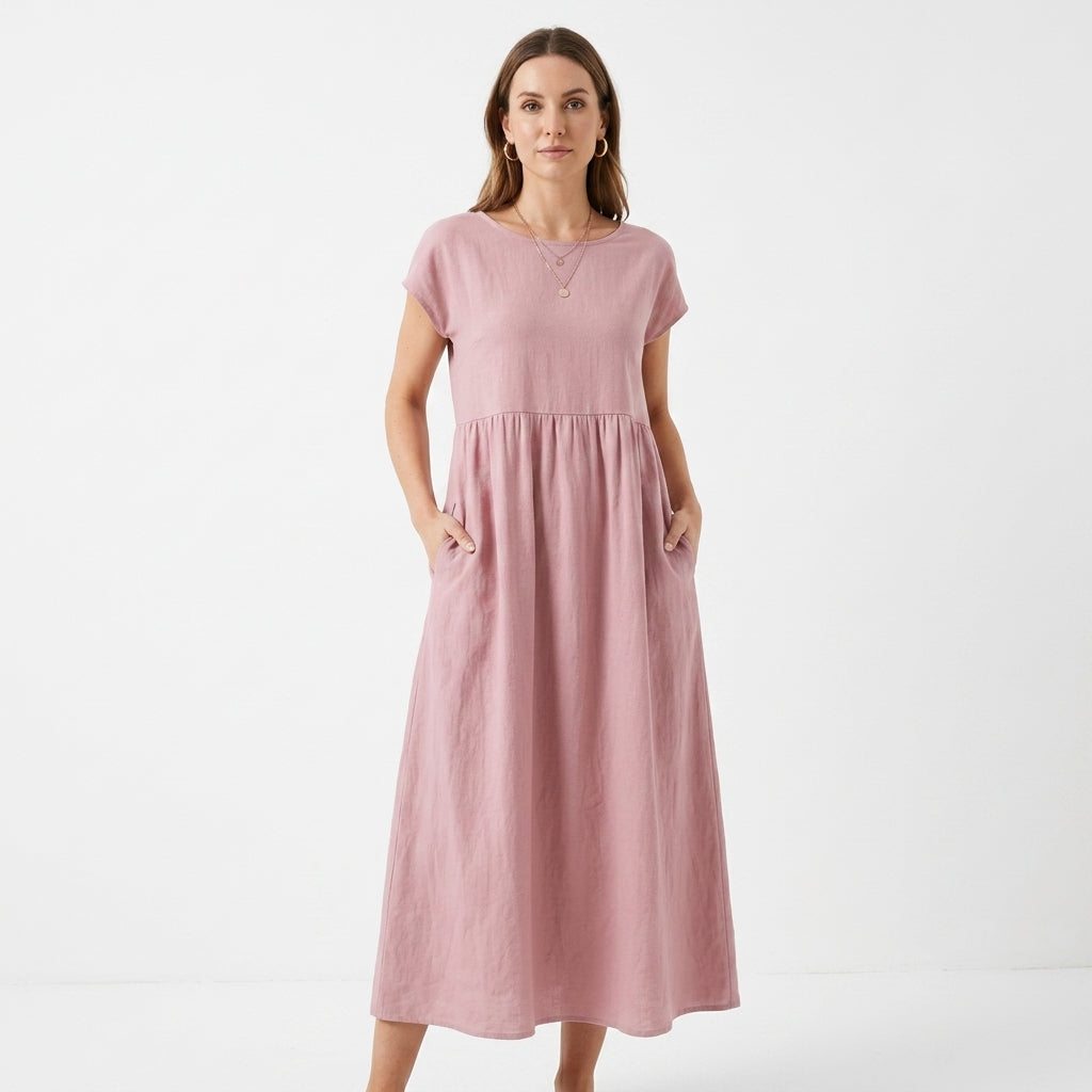 Loose Flowing Summer Dress For Women