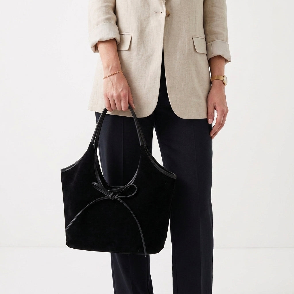 Bow Detail Shoulder Bag For Women