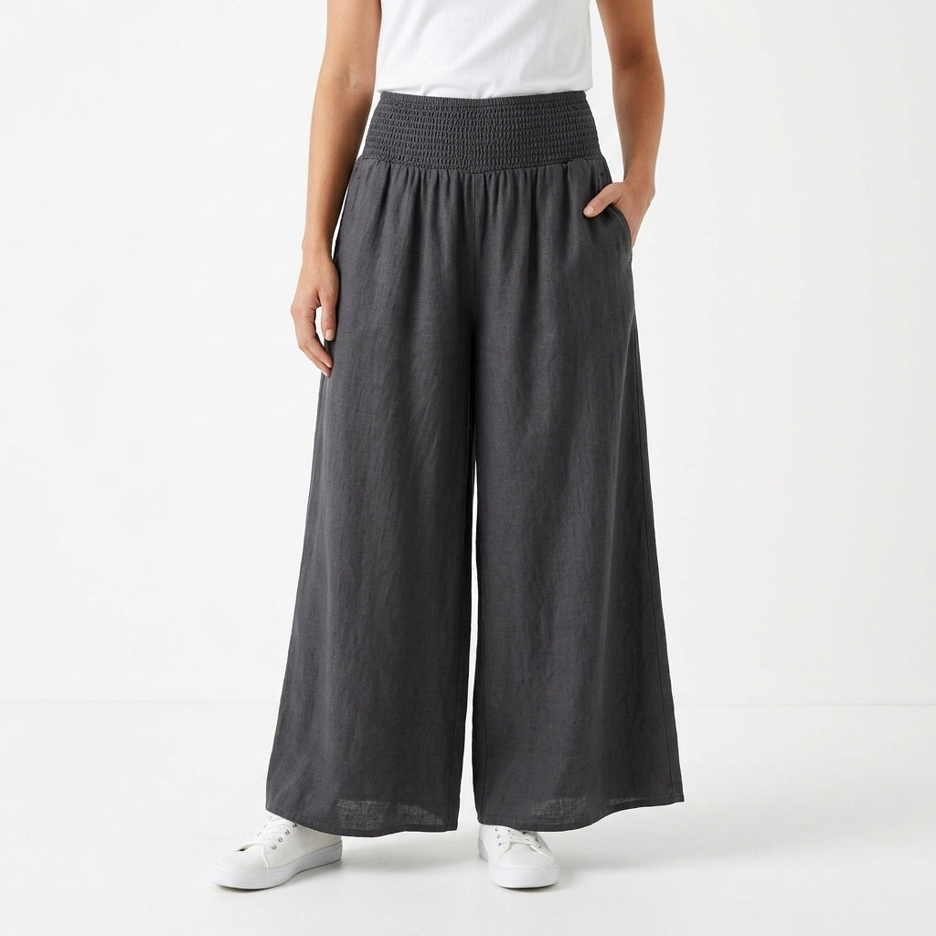 High Waist Wide Leg Pants For Women