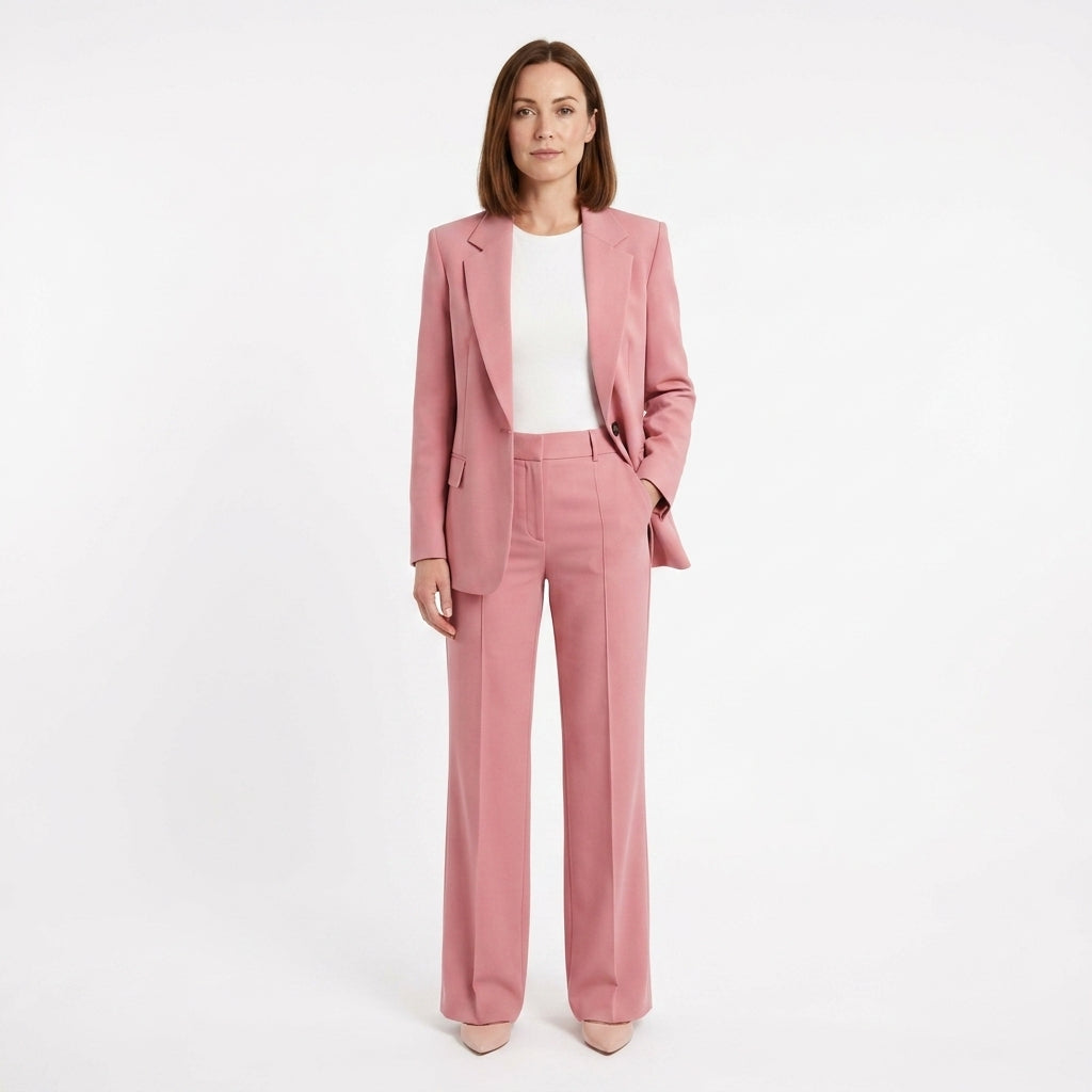 Tailored Blazer And Pants Set For Women