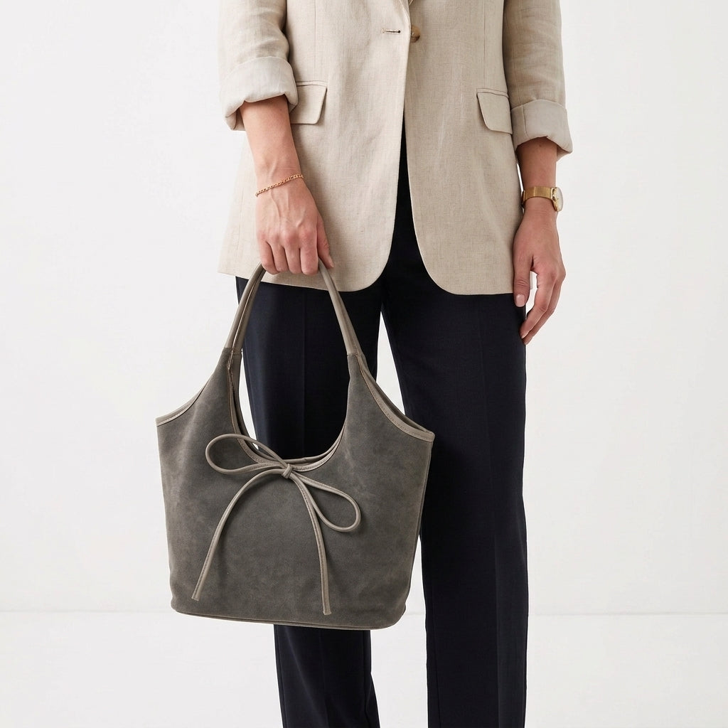 Bow Detail Shoulder Bag For Women