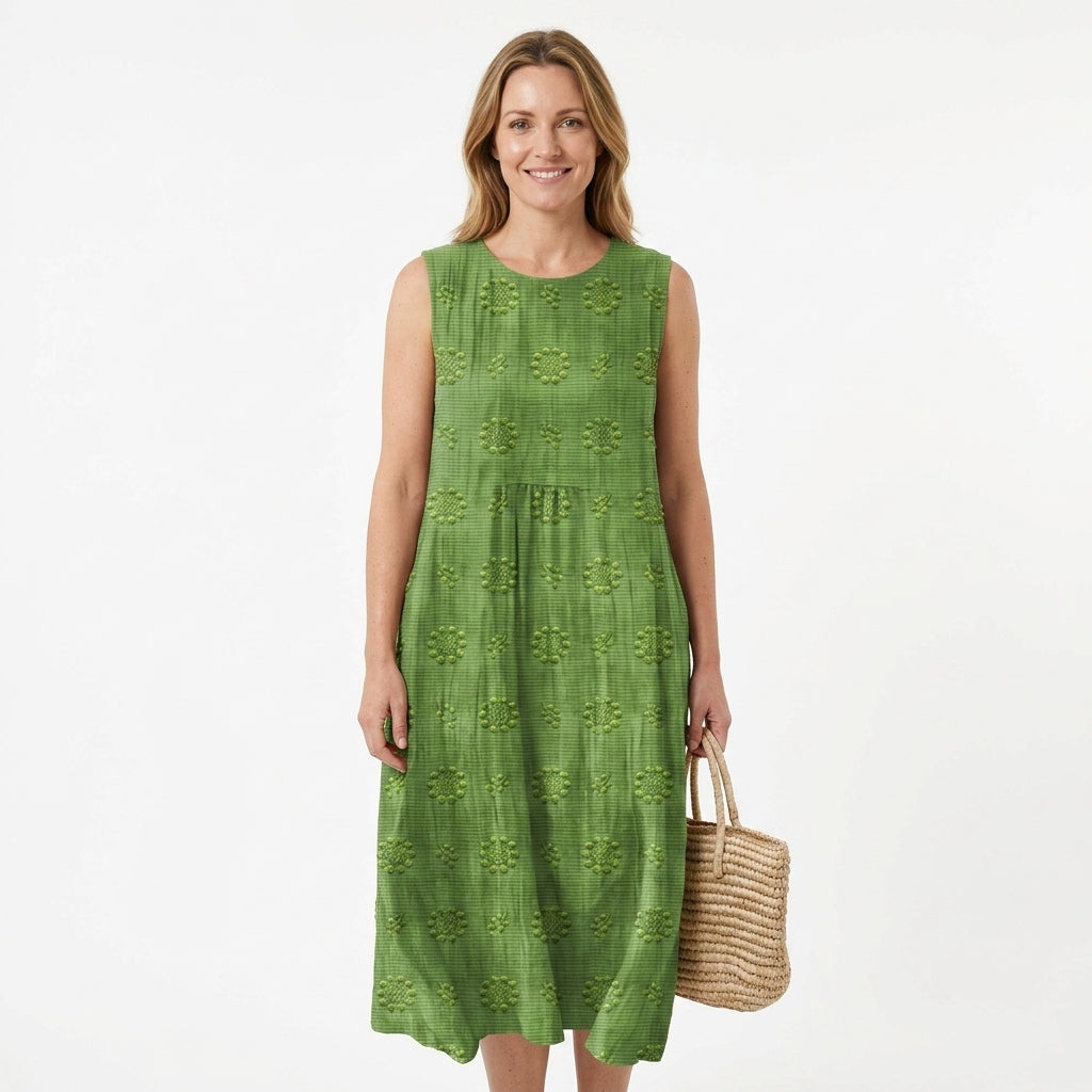 Floral A-Line Summer Dress For Women
