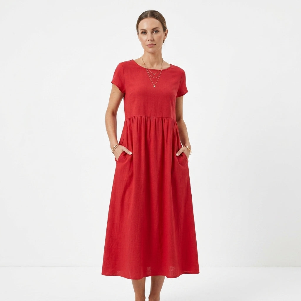 Loose Flowing Summer Dress For Women