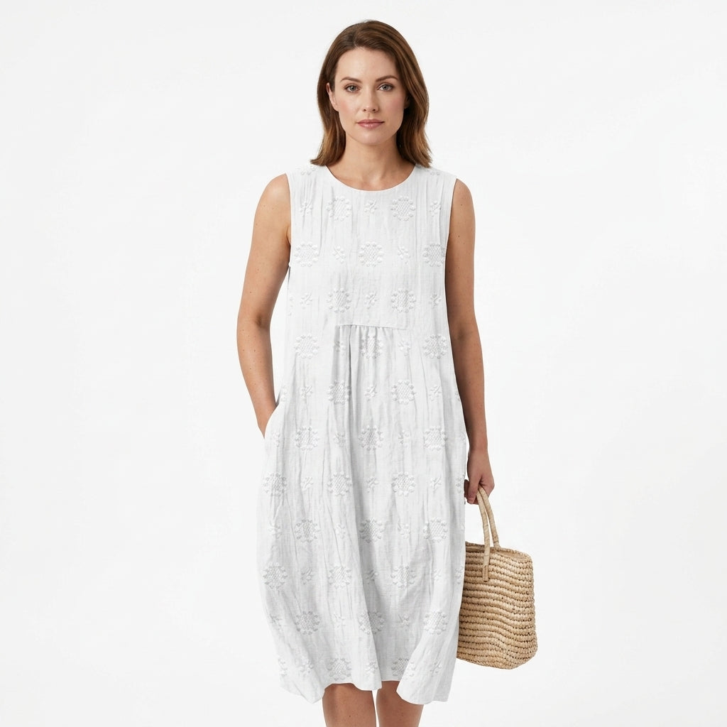 Floral A-Line Summer Dress For Women