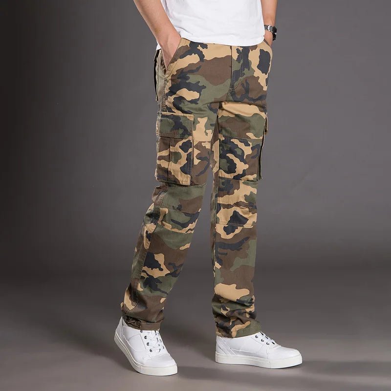 Andrew | Men’s Casual Cargo Trousers - Kup online w Zorah