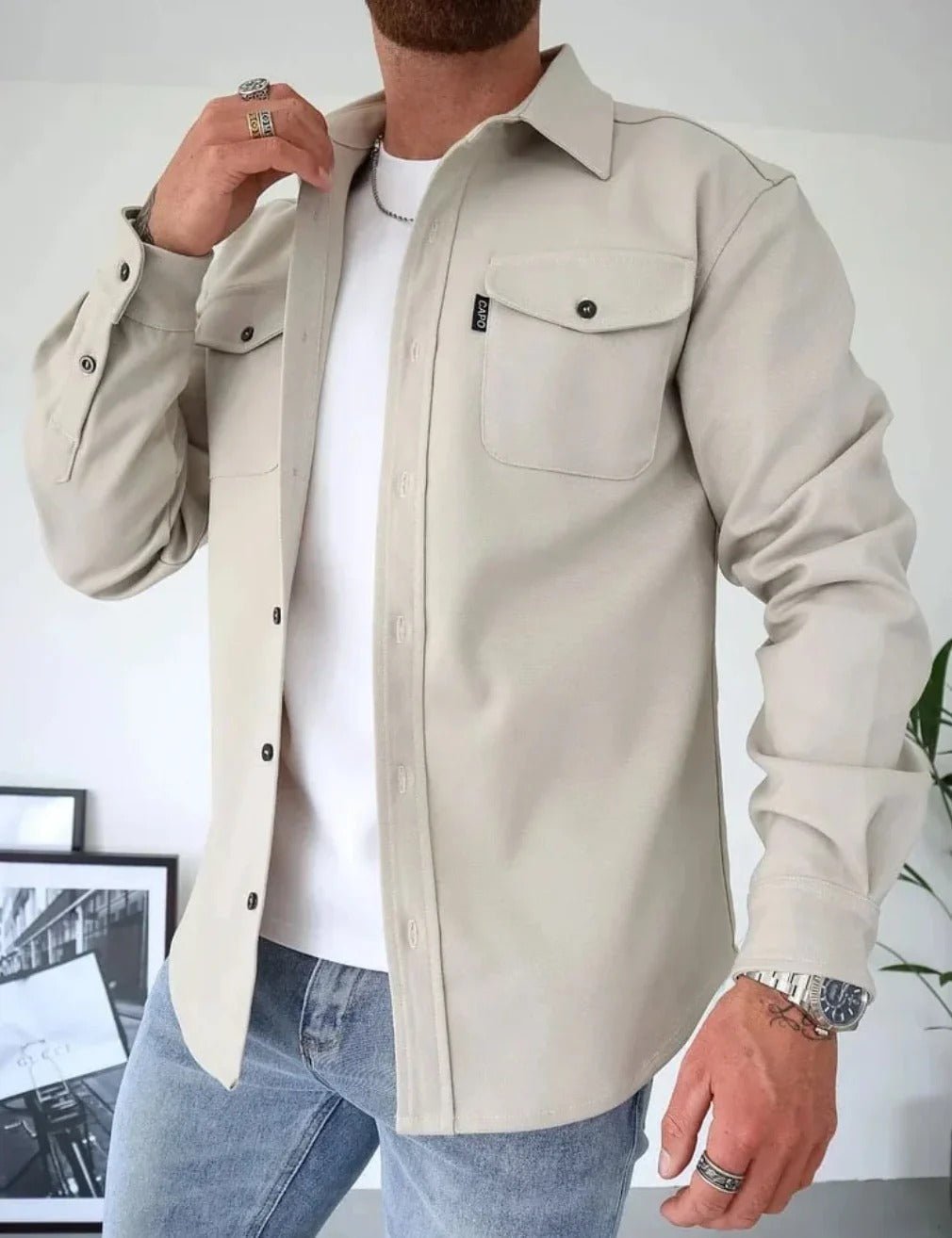 Ben | Casual Shirt Jacket - Kup online w Zorah