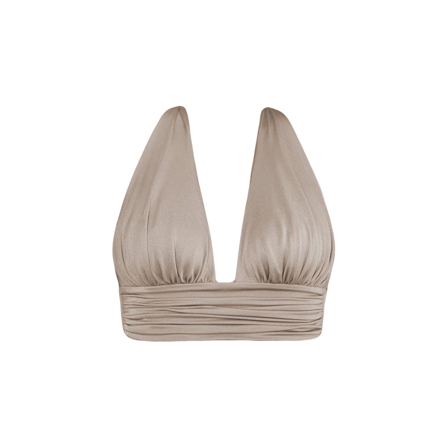 Beżowy strój kąpielowy – góra Layla - Kup online w Loafis