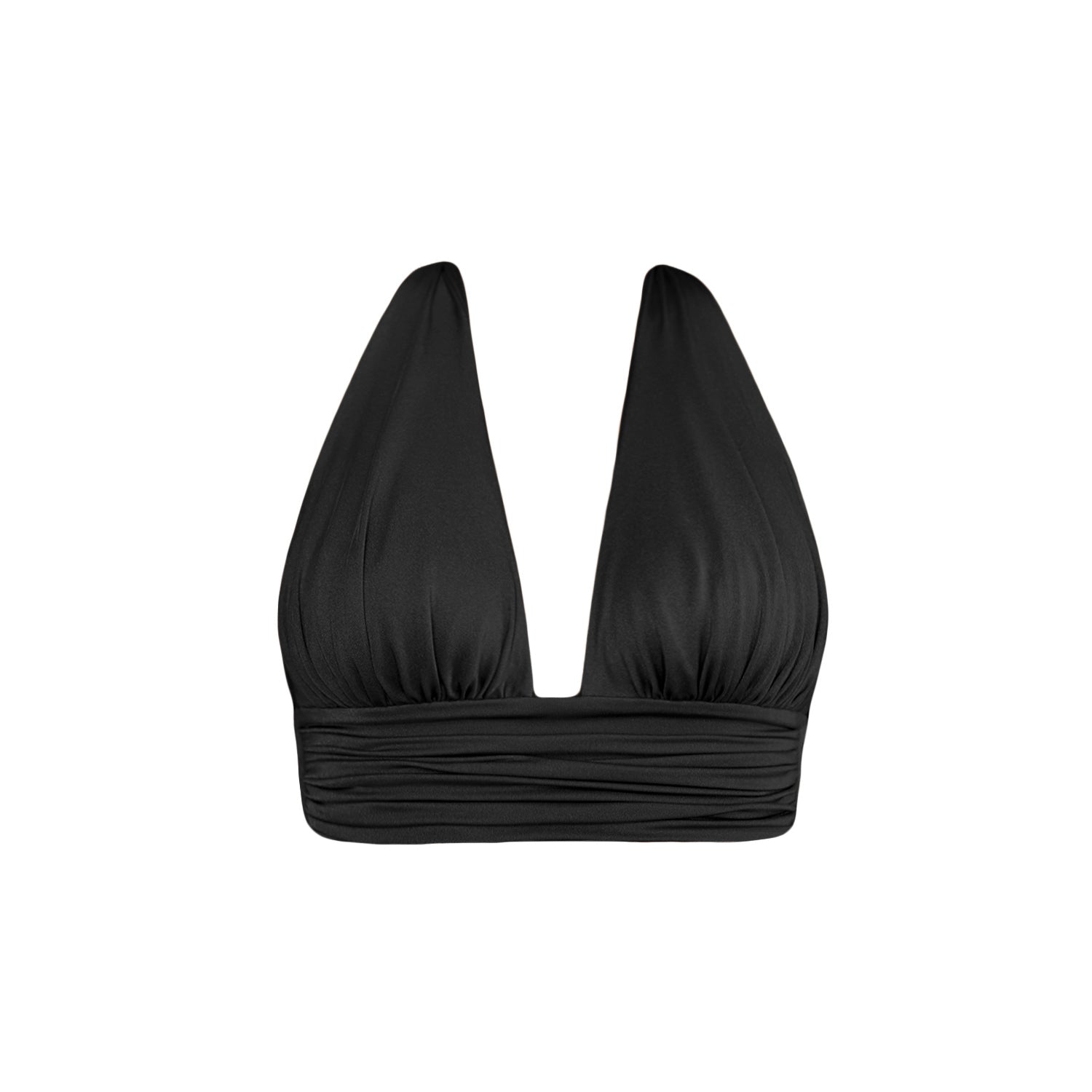 Czarny strój kąpielowy – góra Layla - Kup online w Loafis