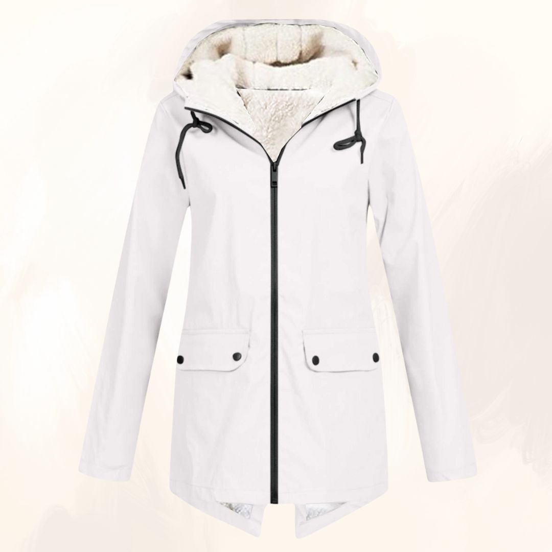 Diane | Przedłużona kurtka zimowa z miękkim futrem - Kup online w Loafis