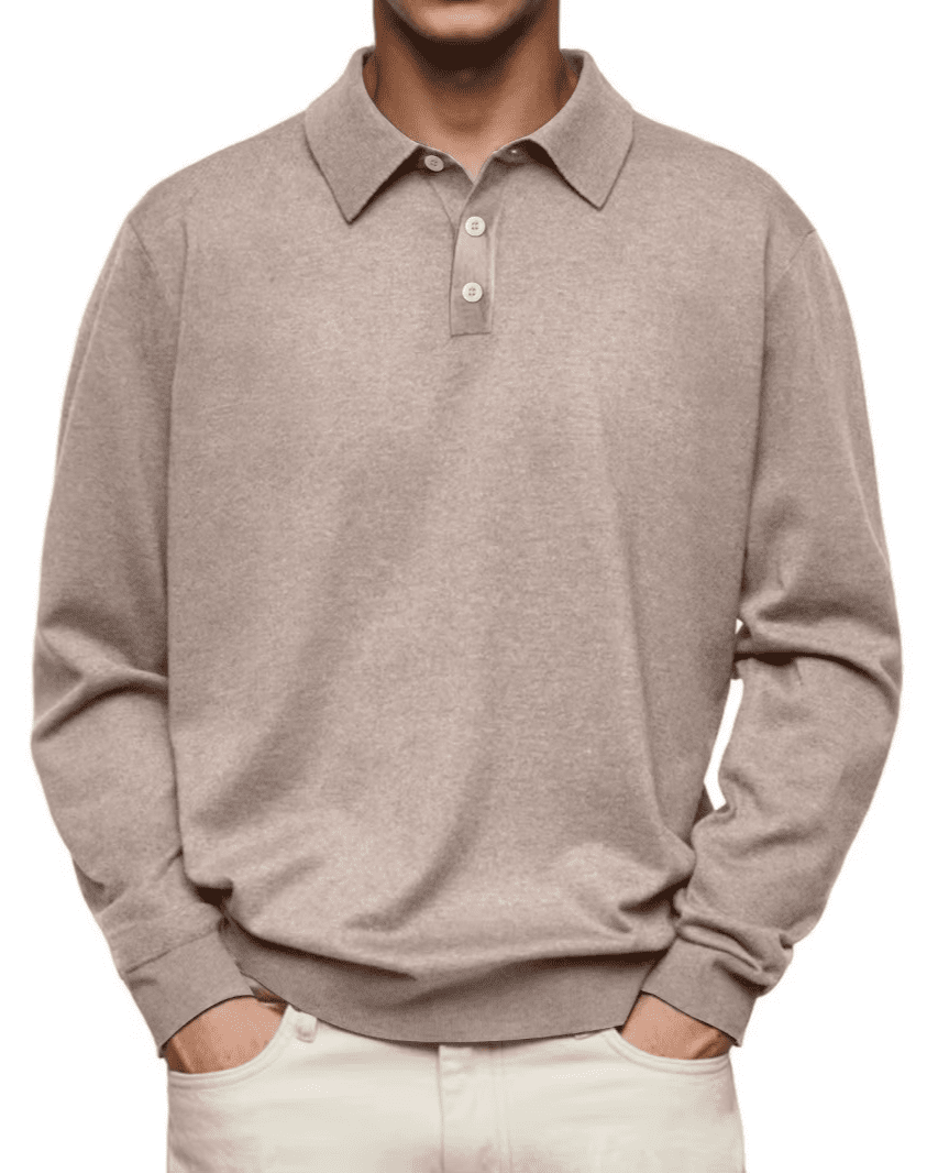 Ethan | Long Sleeve Polo - Kup online w Zorah