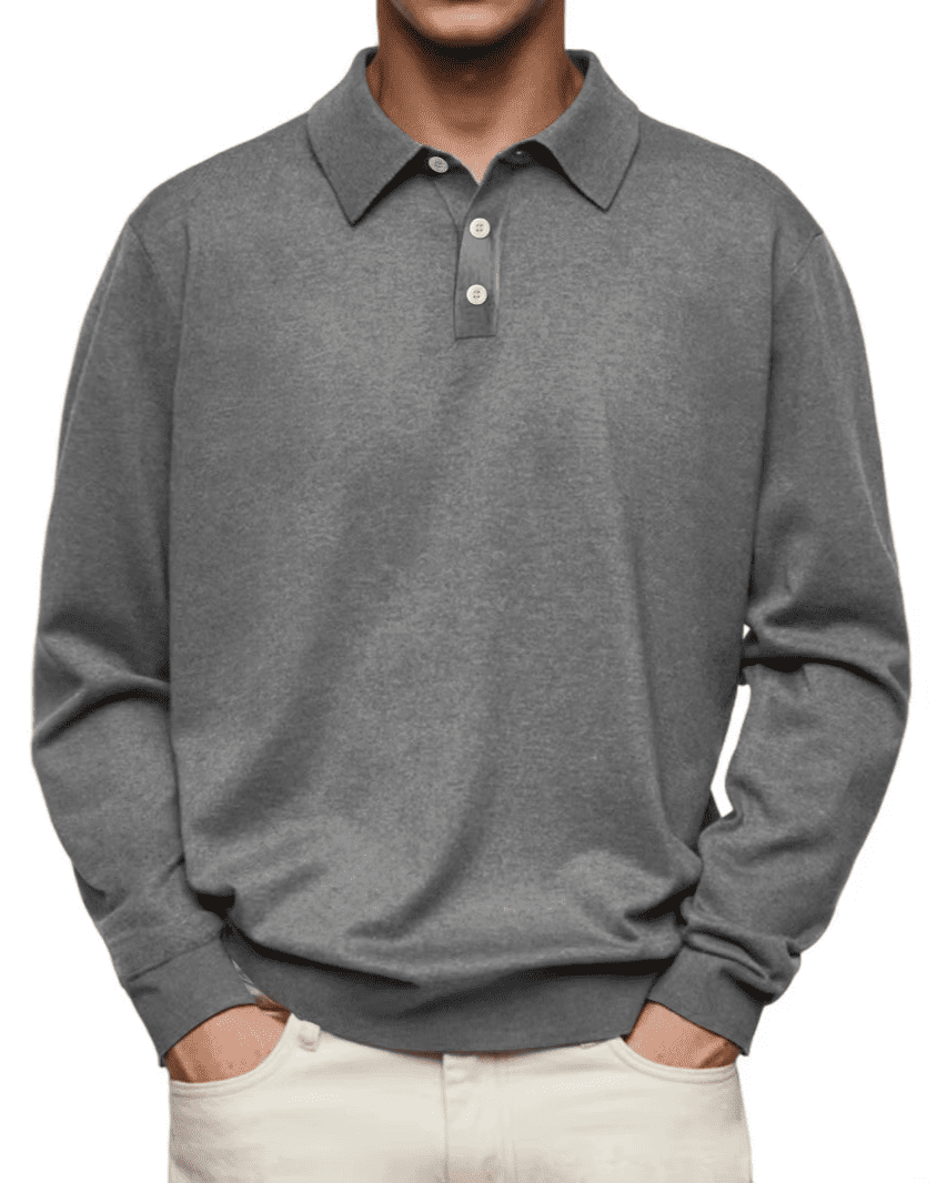 Ethan | Long Sleeve Polo - Kup online w Zorah
