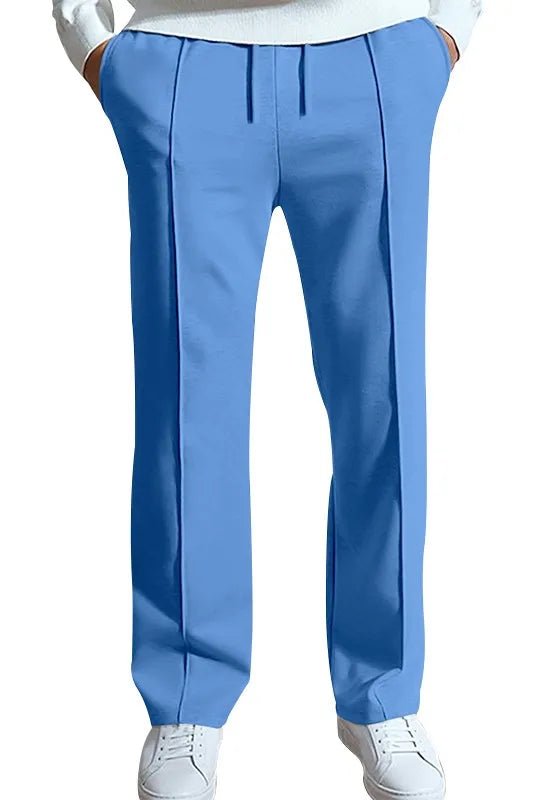 Gabriel | Men’s Solid Casual Trousers - Kup online w Zorah