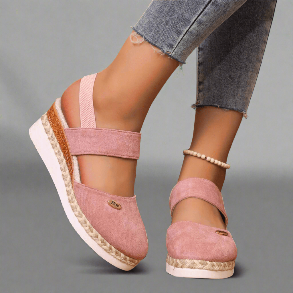 Gerneliese | Eleganckie Ortopedyczne Sandały na Koturnie - Kup online w Loafis