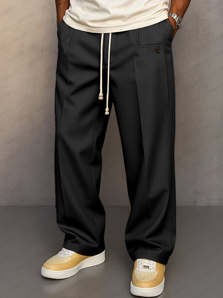 Jaxx | Modern Straight Comfort Trousers - Kup online w Zorah
