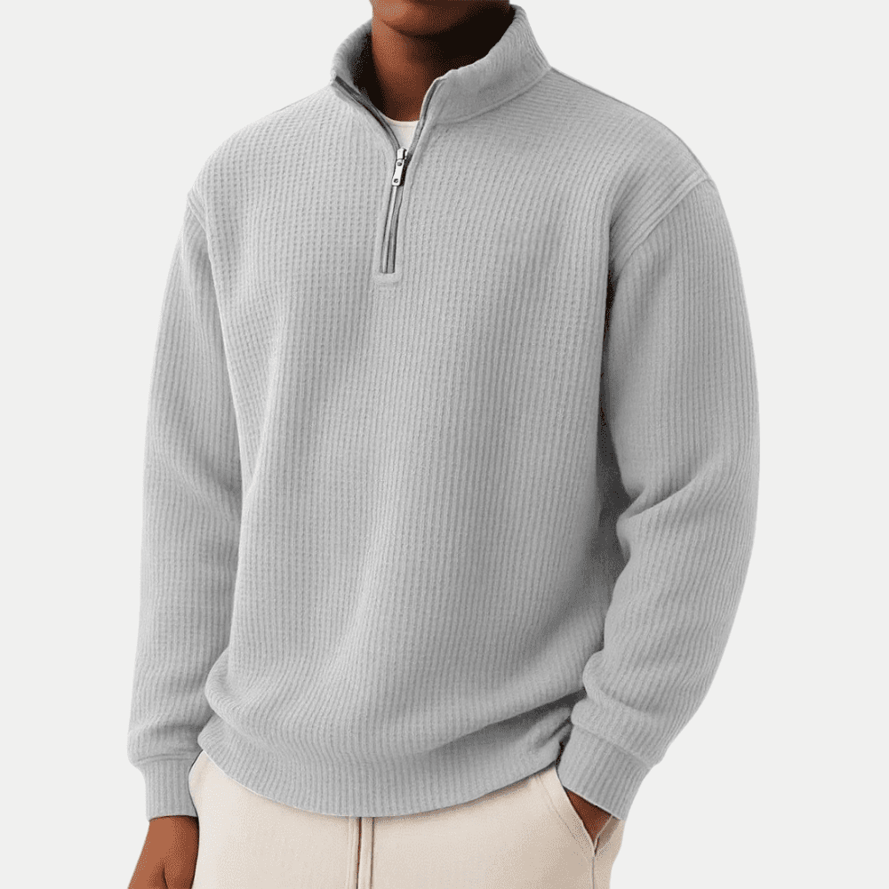 Joey | Casual Half Zip Sweater - Kup online w Zorah