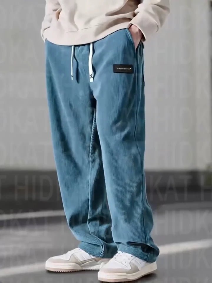 Jordan | Men’s Corduroy Cargo Trousers - Kup online w Zorah