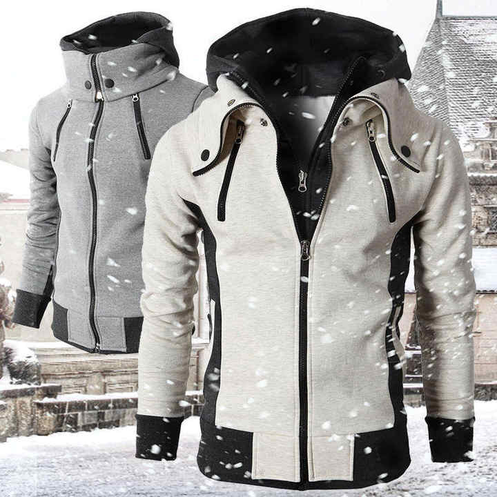 Loerd | Stylish Warm Zip - up Hoodie - Kup online w Zorah