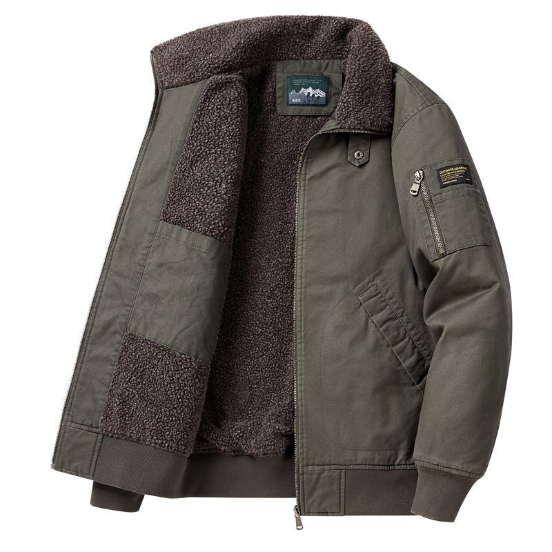 Lucas | Winter Fleece Bomber Jacket - Kup online w Zorah
