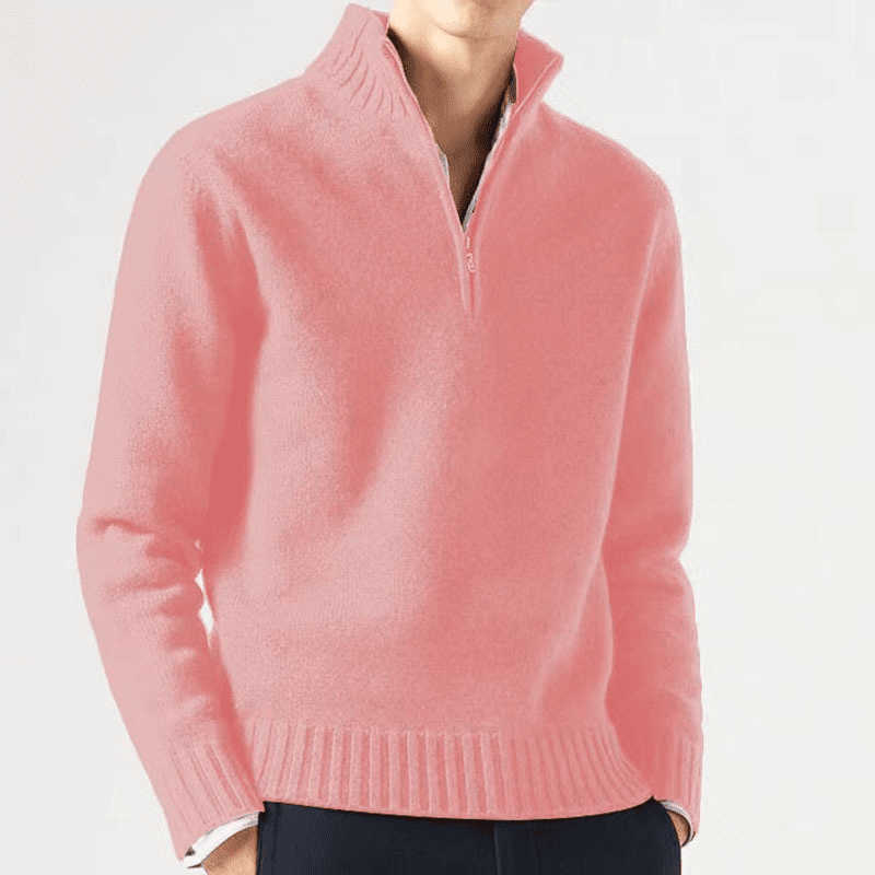 Miles | Luxe Half - Zip Sweater - Kup online w Zorah