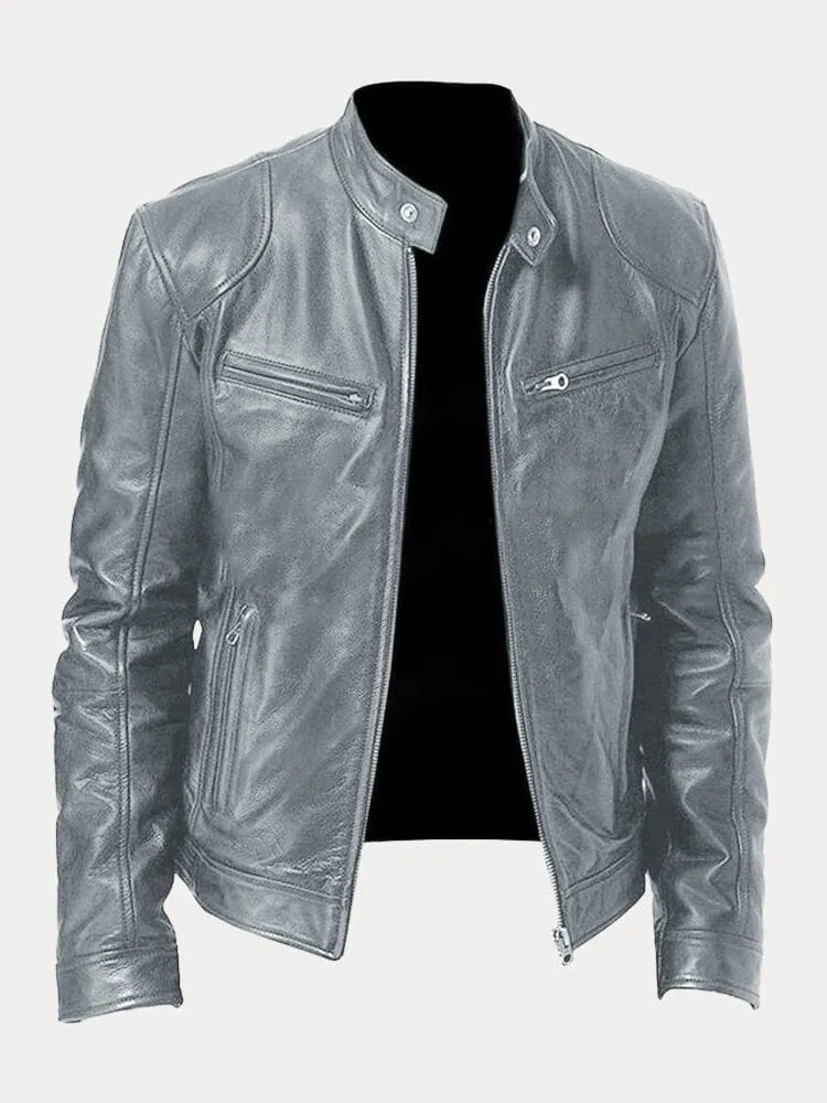 Nohr | Classic Leather Jacket for Men - Kup online w Zorah