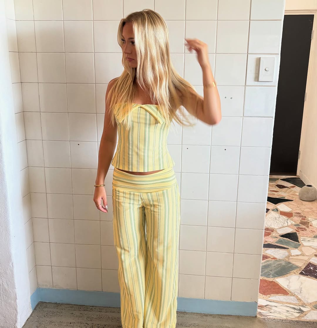 Otylia | Zestaw w Paski - Kup online w Loafis