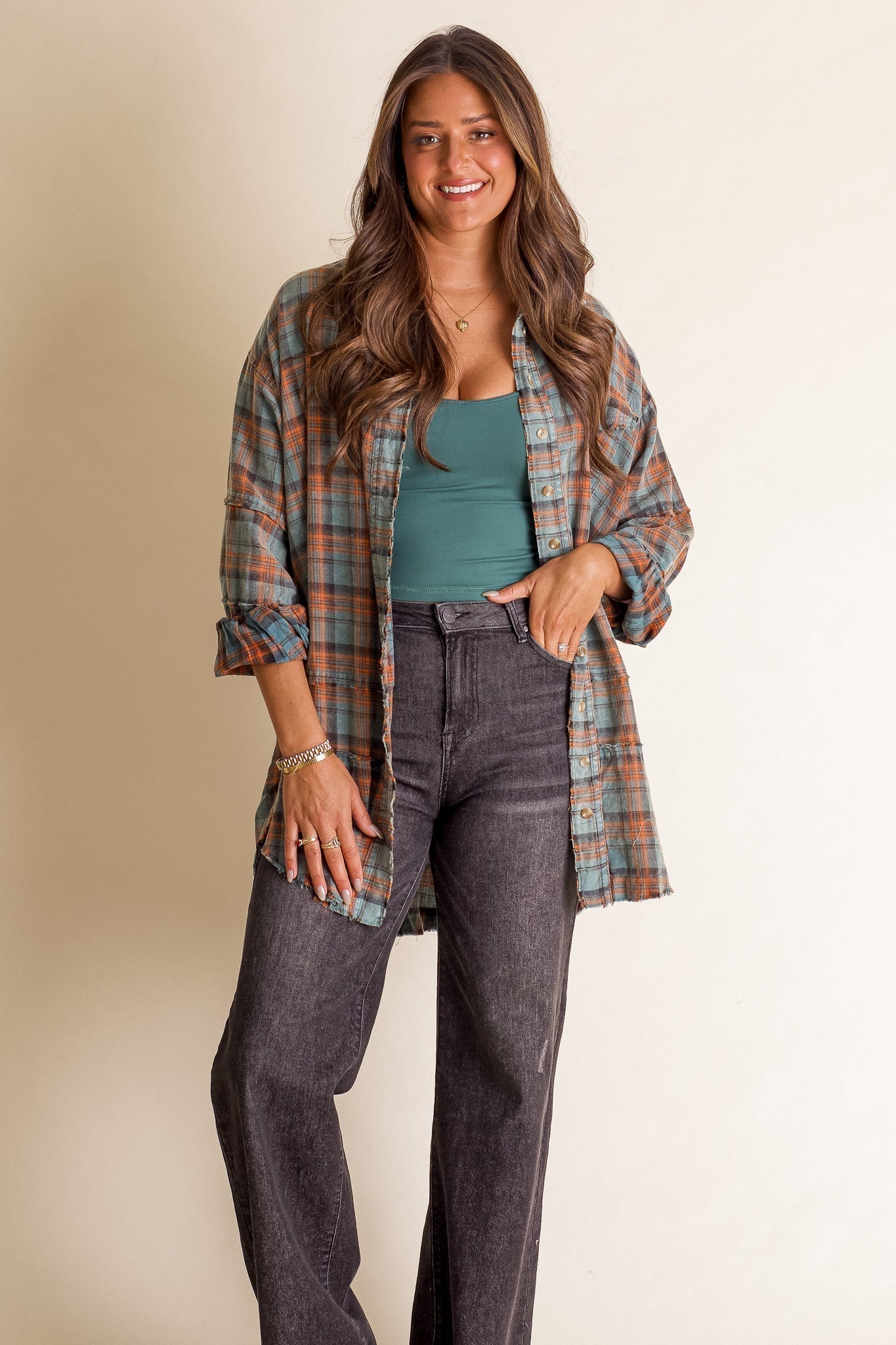 ROSIE™ | BLUZKA FLANELOWA - Kup online w Loafis