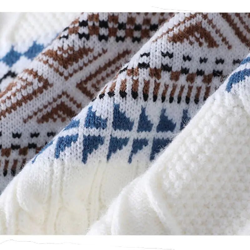 Sebas | Nordic Textured Winter Sweater - Kup online w Zorah