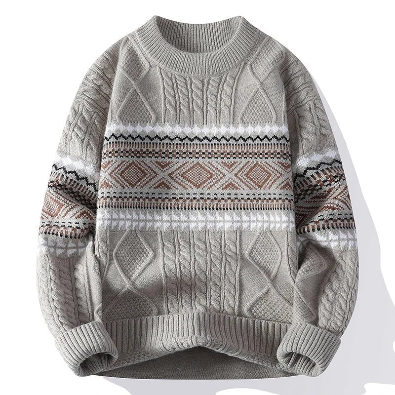 Sebas | Nordic Textured Winter Sweater - Kup online w Zorah