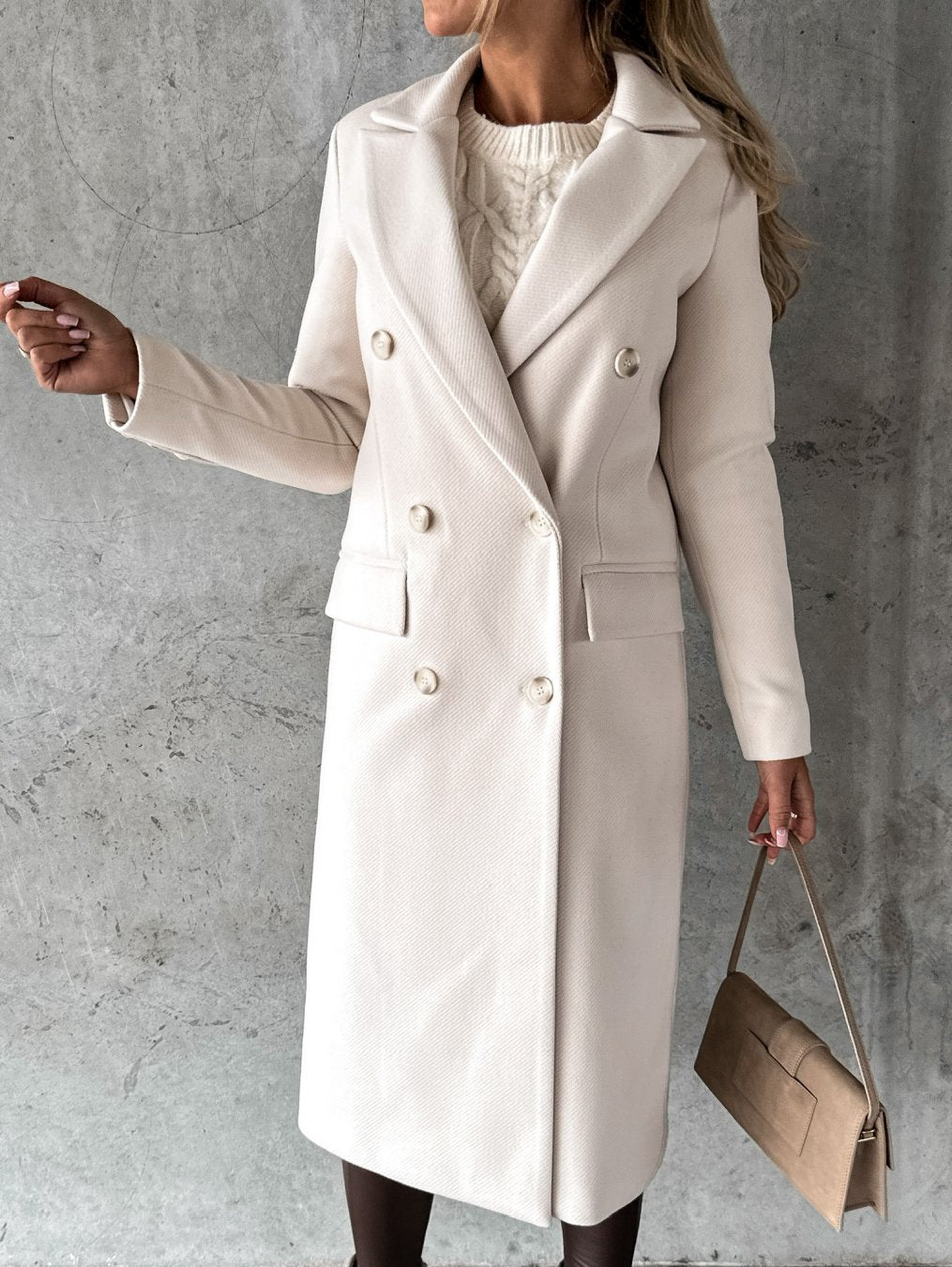 Selene | Elegancki zimowy płaszcz - Kup online w Loafis