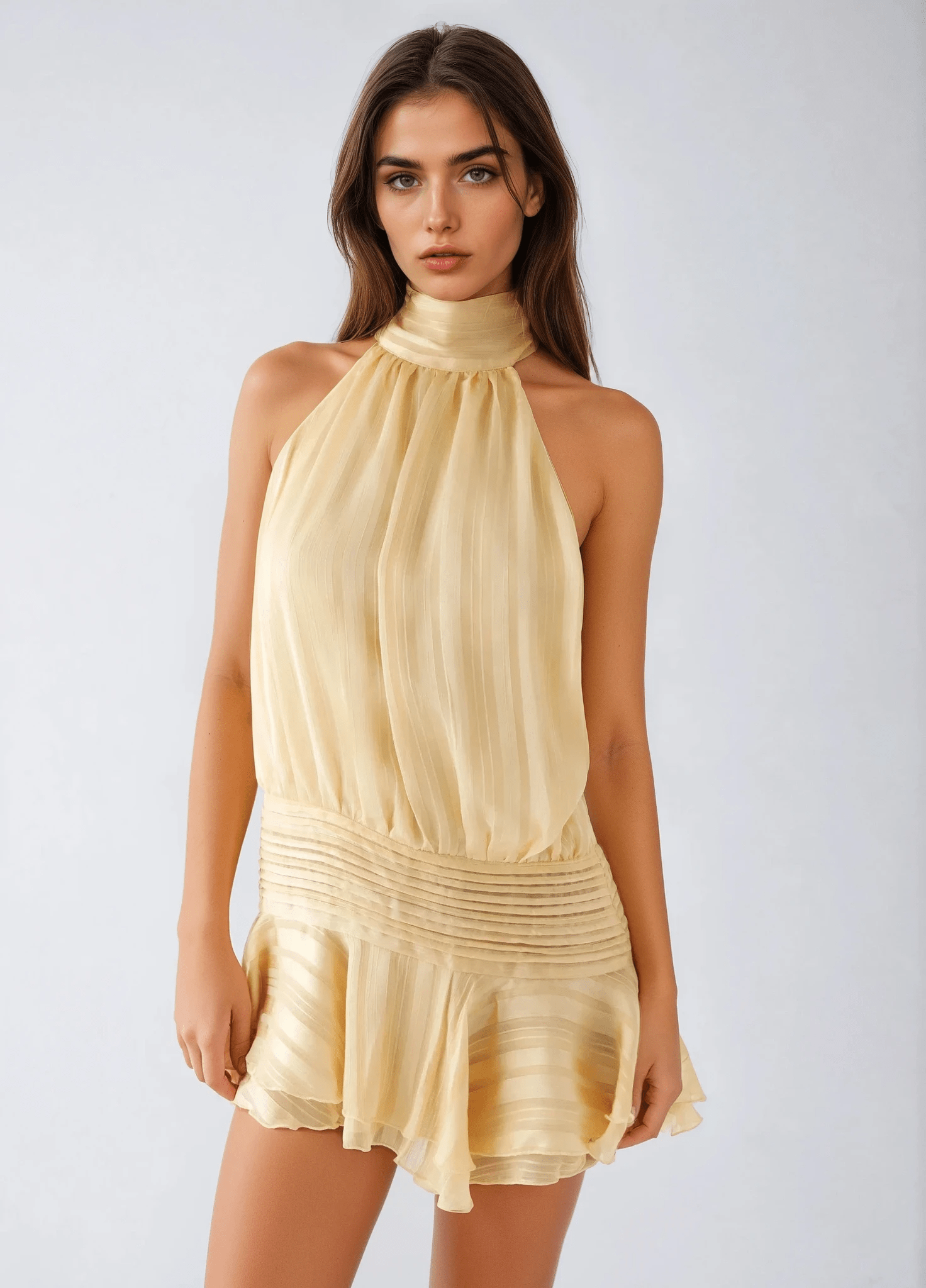 Sylwia | Sukienka Mini z Koralików - Kup online w Loafis