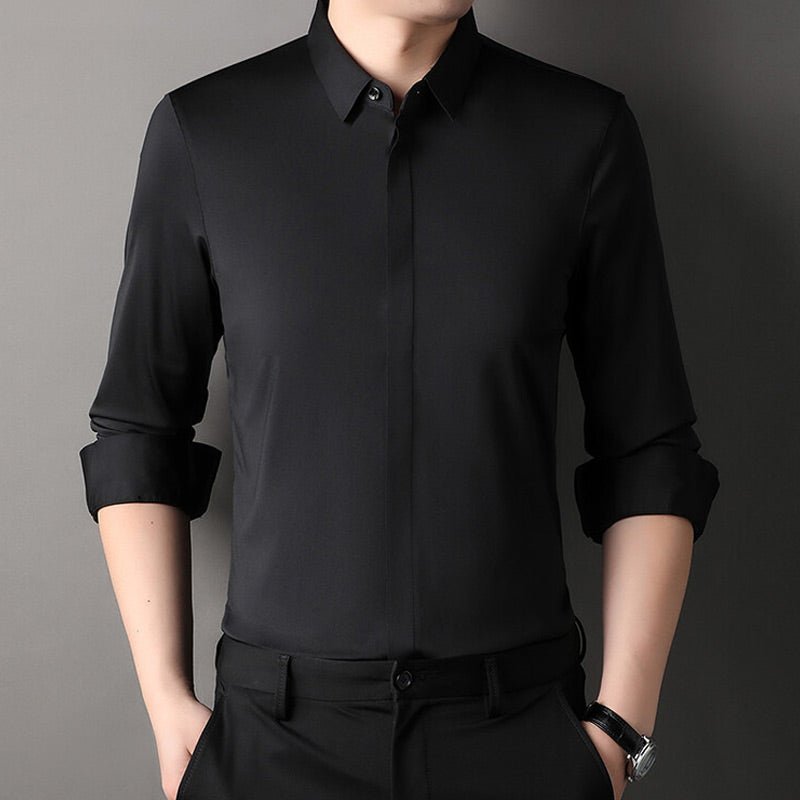 The Mitchel Shirt | Wrinkle - Free Stretch Shirt for Men - Kup online w Zorah