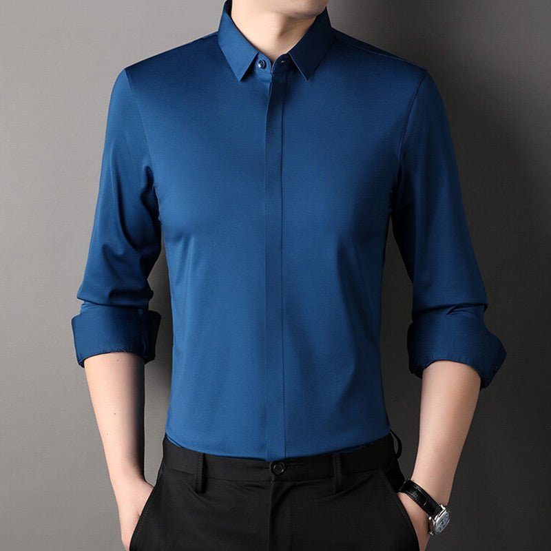 The Mitchel Shirt | Wrinkle - Free Stretch Shirt for Men - Kup online w Zorah