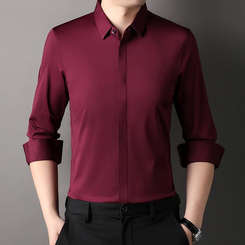 The Mitchel Shirt | Wrinkle - Free Stretch Shirt for Men - Kup online w Zorah