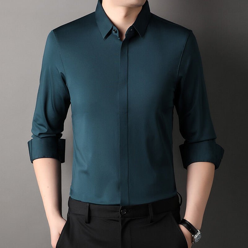 The Mitchel Shirt | Wrinkle - Free Stretch Shirt for Men - Kup online w Zorah