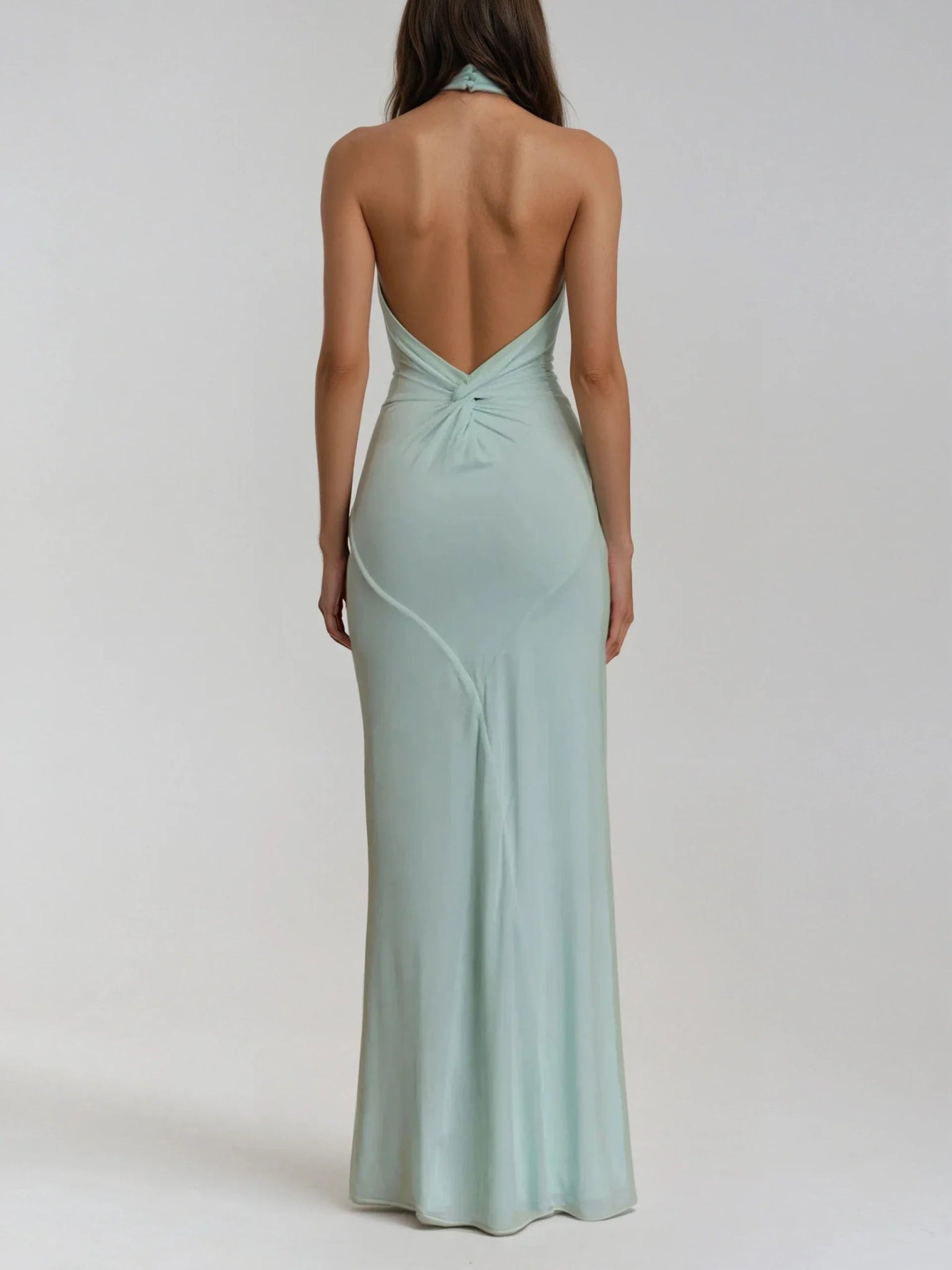 Zuzia | Sukienka Maxi Halter - Kup online w Loafis