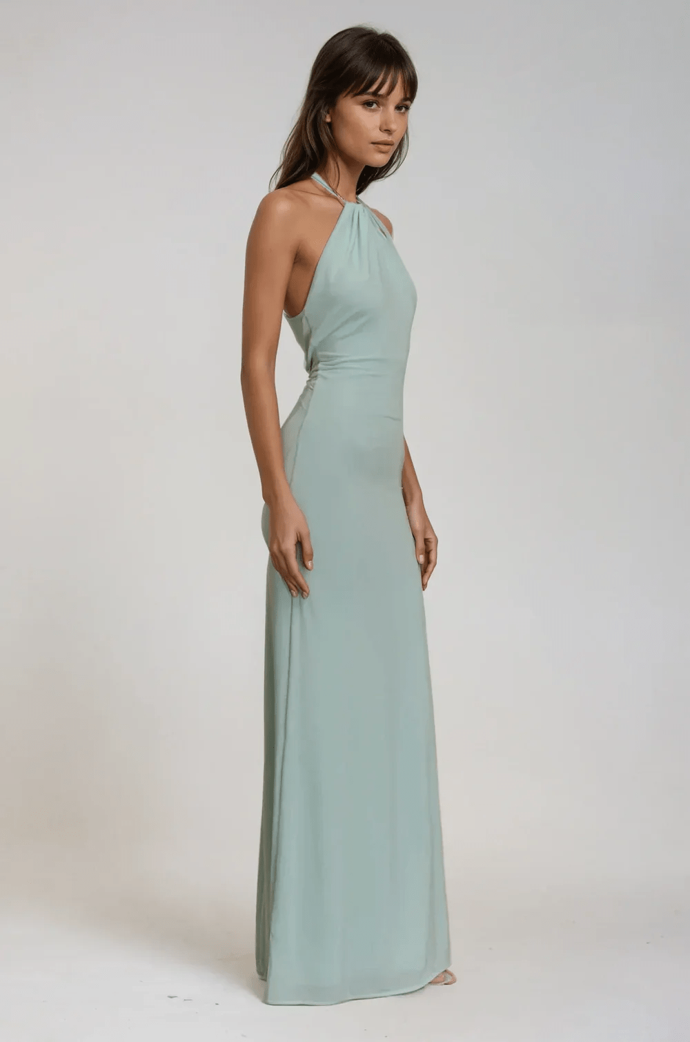 Zuzia | Sukienka Maxi Halter - Kup online w Loafis