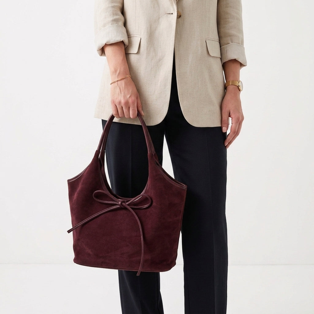 Bow Detail Shoulder Bag For Women