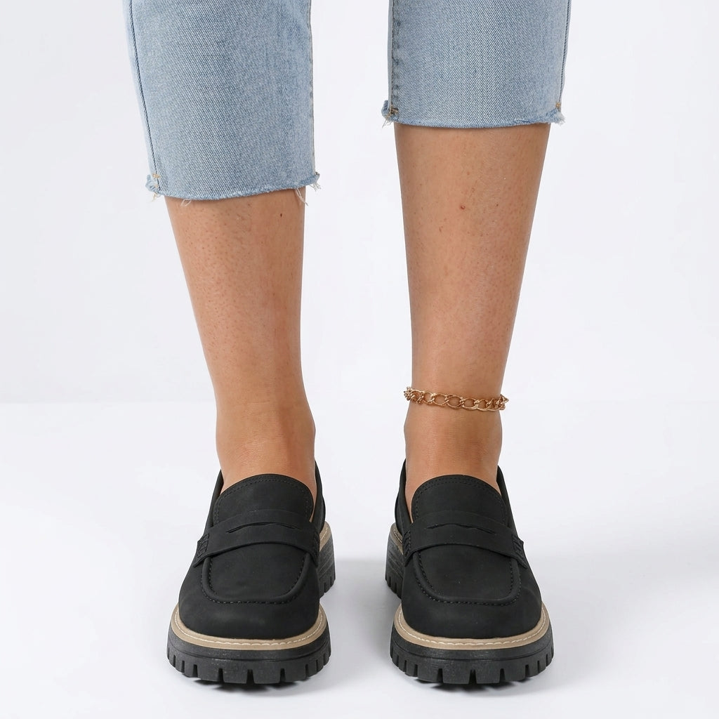 Handmade Elegant Slip-On Loafers For Women