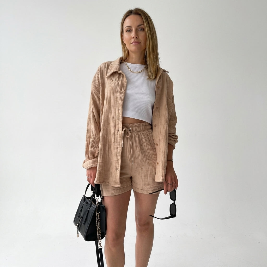 Lightweight Two-Piece Summer Set For Women