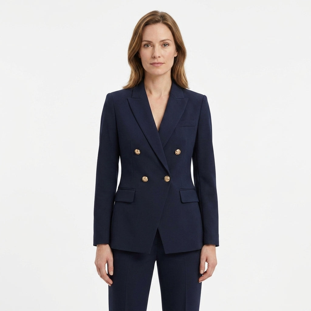 Tailored Blazer And Pants Set For Women