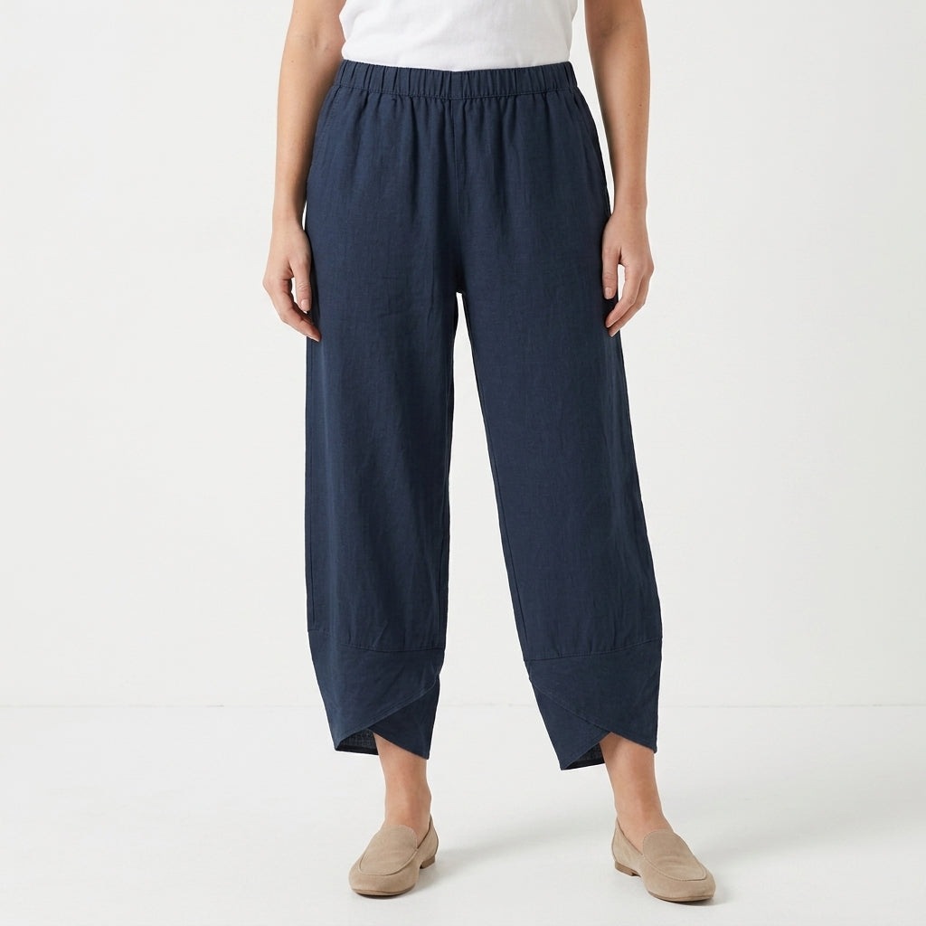 Refined Regular Fit Spring Pants For Women
