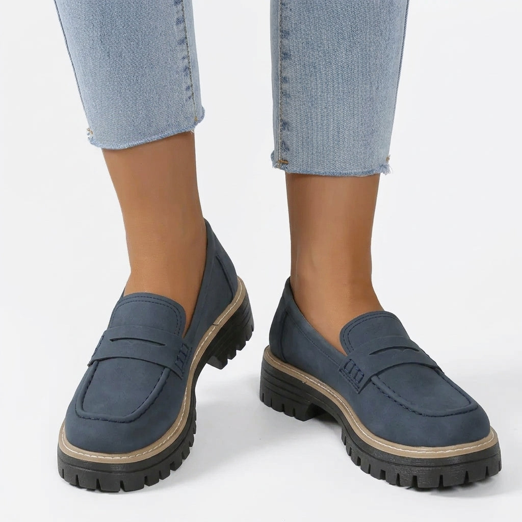 Handmade Elegant Slip-On Loafers For Women