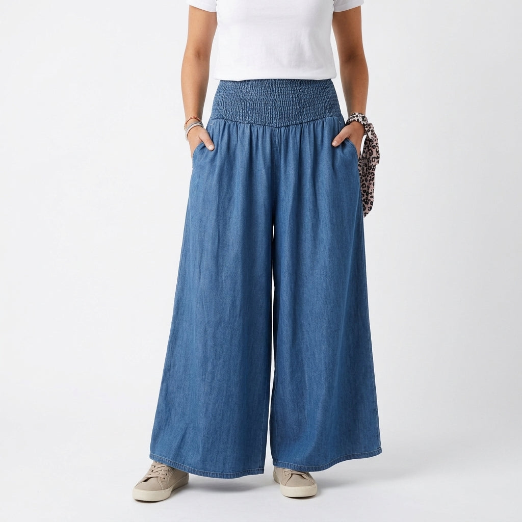 High Waist Wide Leg Pants For Women