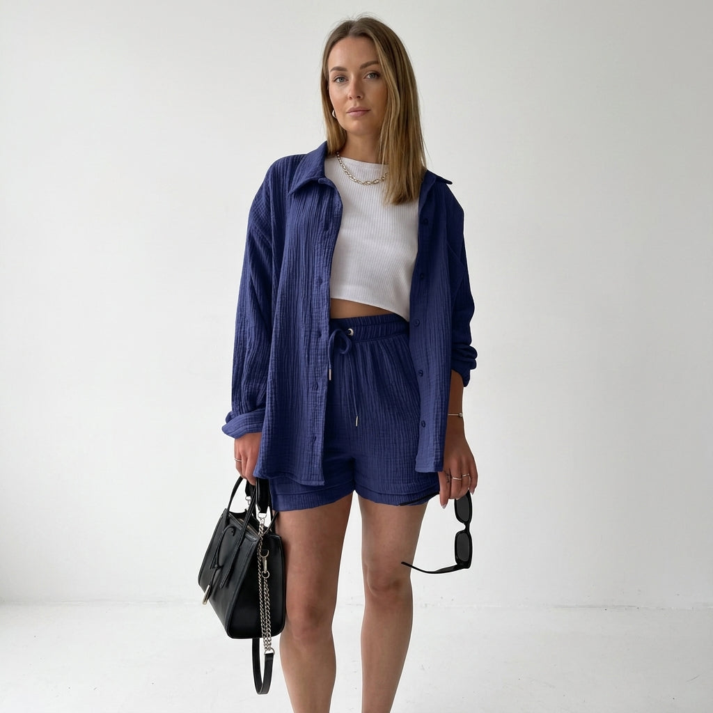 Lightweight Two-Piece Summer Set For Women