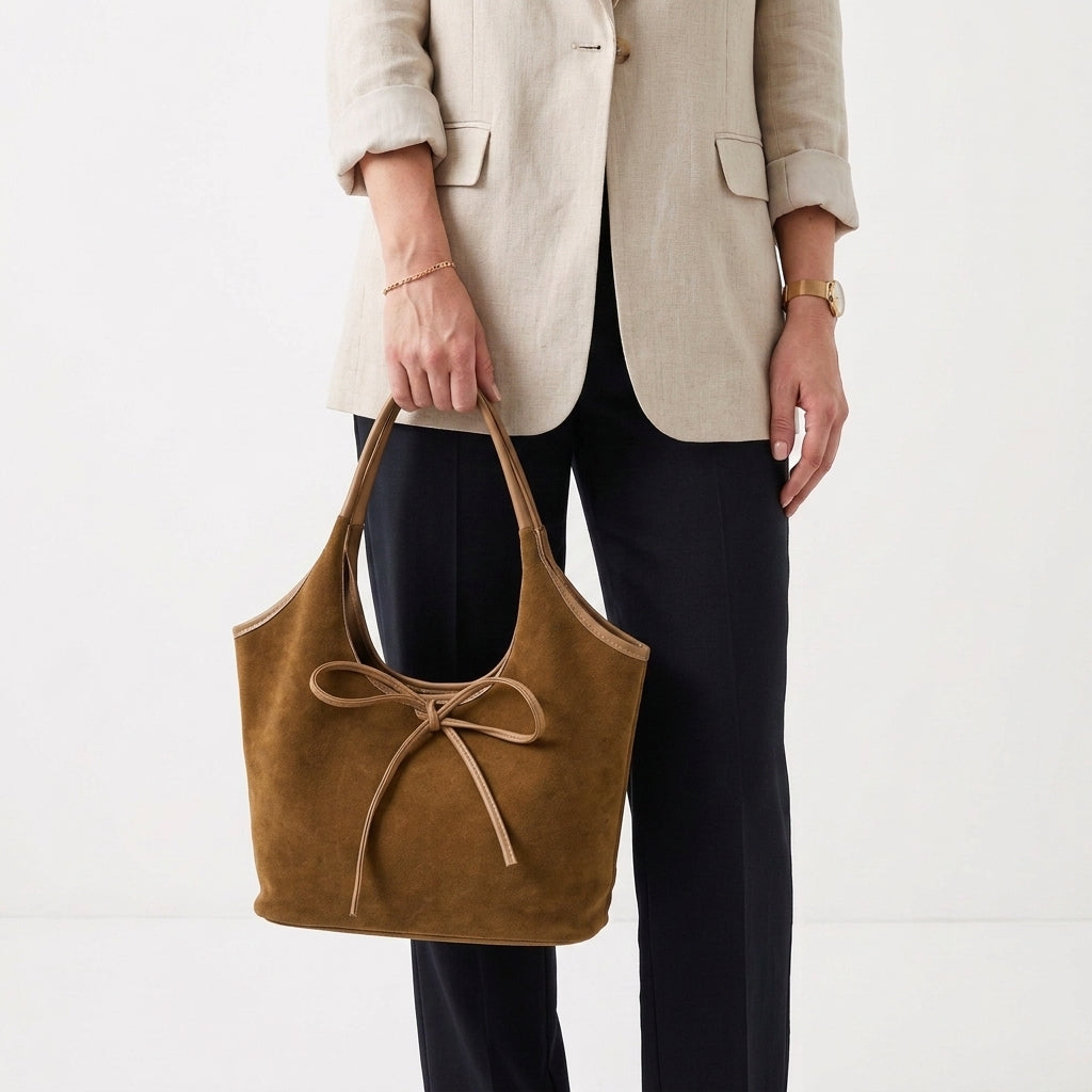Bow Detail Shoulder Bag For Women