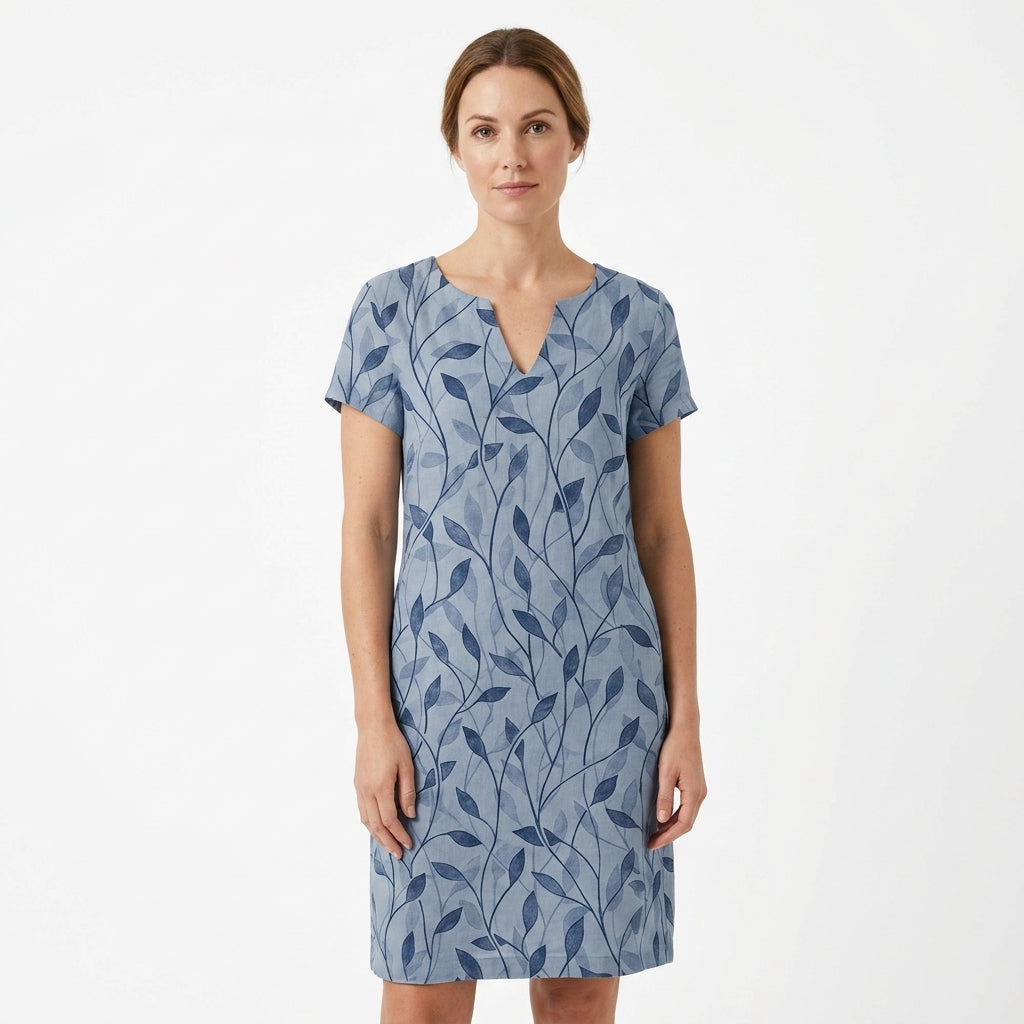 Lightweight Summer Midi Dress For Women